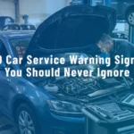 Car Service Warning Signs