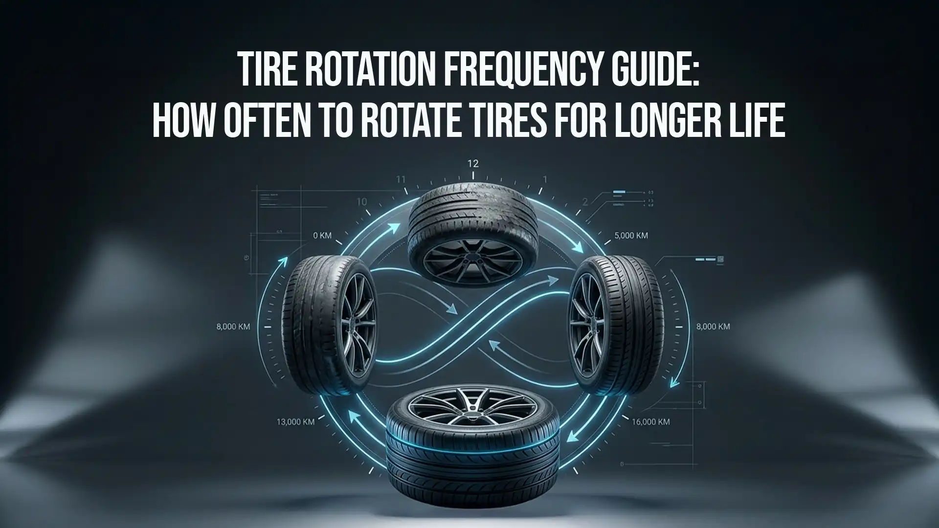 Tire Rotation Frequency Guide- How Often to Rotate Tires for Longer Life