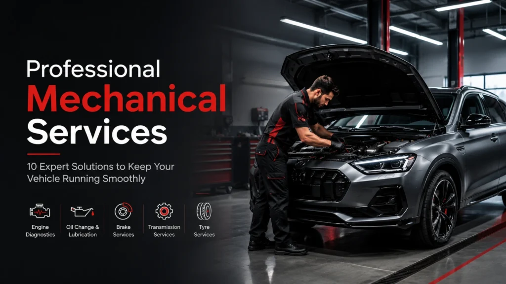 Professional Mechanical Services: 10 Expert Solutions to Keep Your Vehicle Running Smoothly