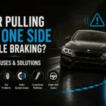 Car Pulling to One Side While Braking? 5 Causes & Solutions