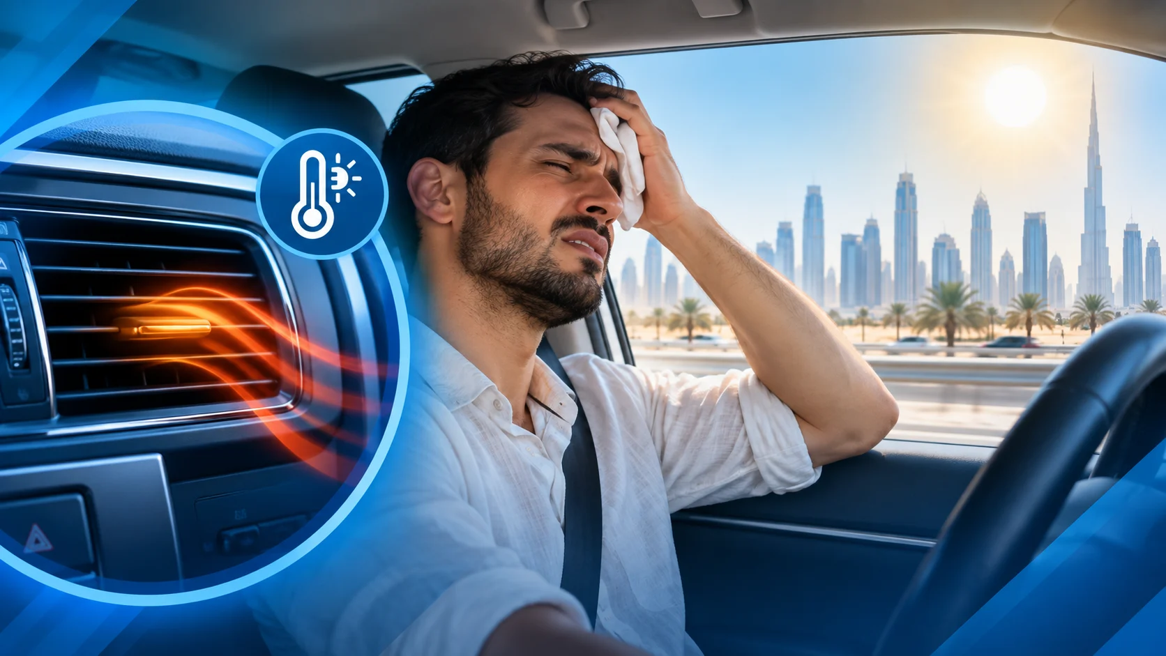 Car AC Not Cooling in Dubai